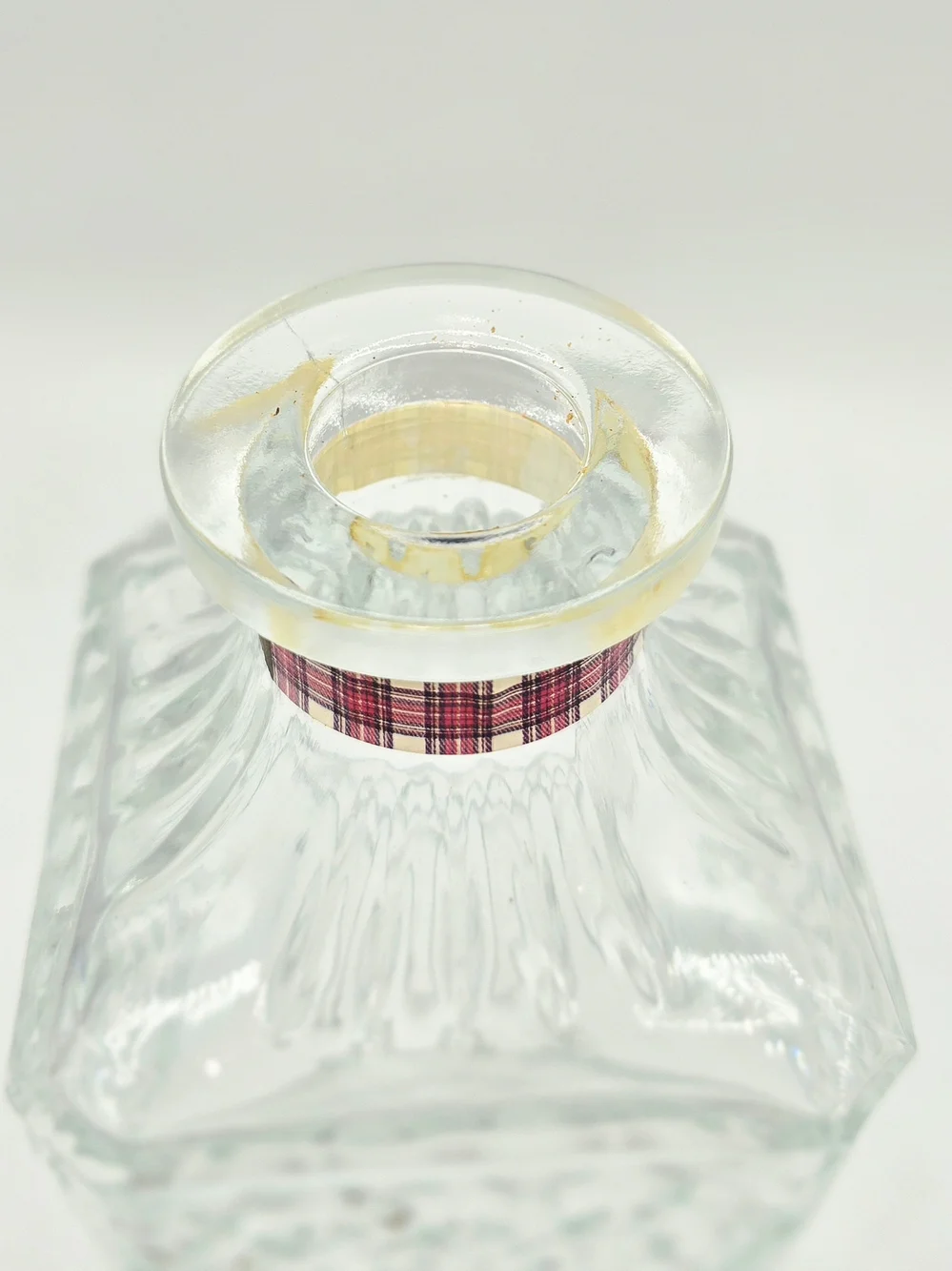 Vintage Drambuie Glass Decanter with Stopper - Clear